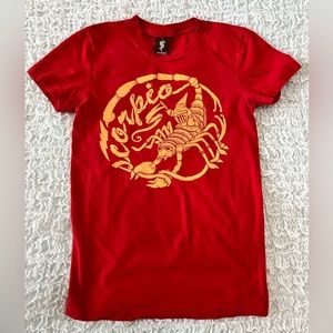 Jeremy Fish Scorpio Shirt size S. scorpion gnome astrology Juxtapoz